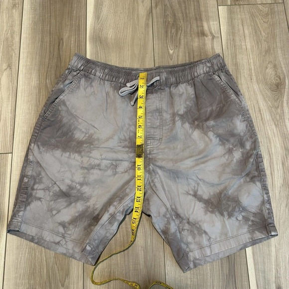 Katin Mens Tie Dye Patio Short Size L Gray Casual Athletic - Picture 8 of 9